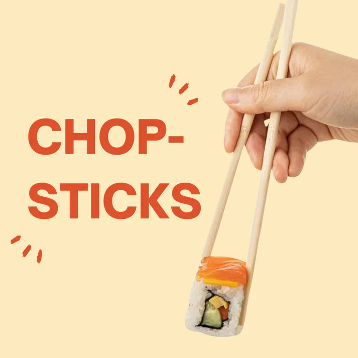 Bamboo Twin Chopsticks: Eco-Friendly Dining Made Easy