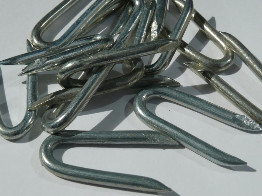 Diall Galvanised Fencing Staples, 4mm x 40mm, 1 kg Pack