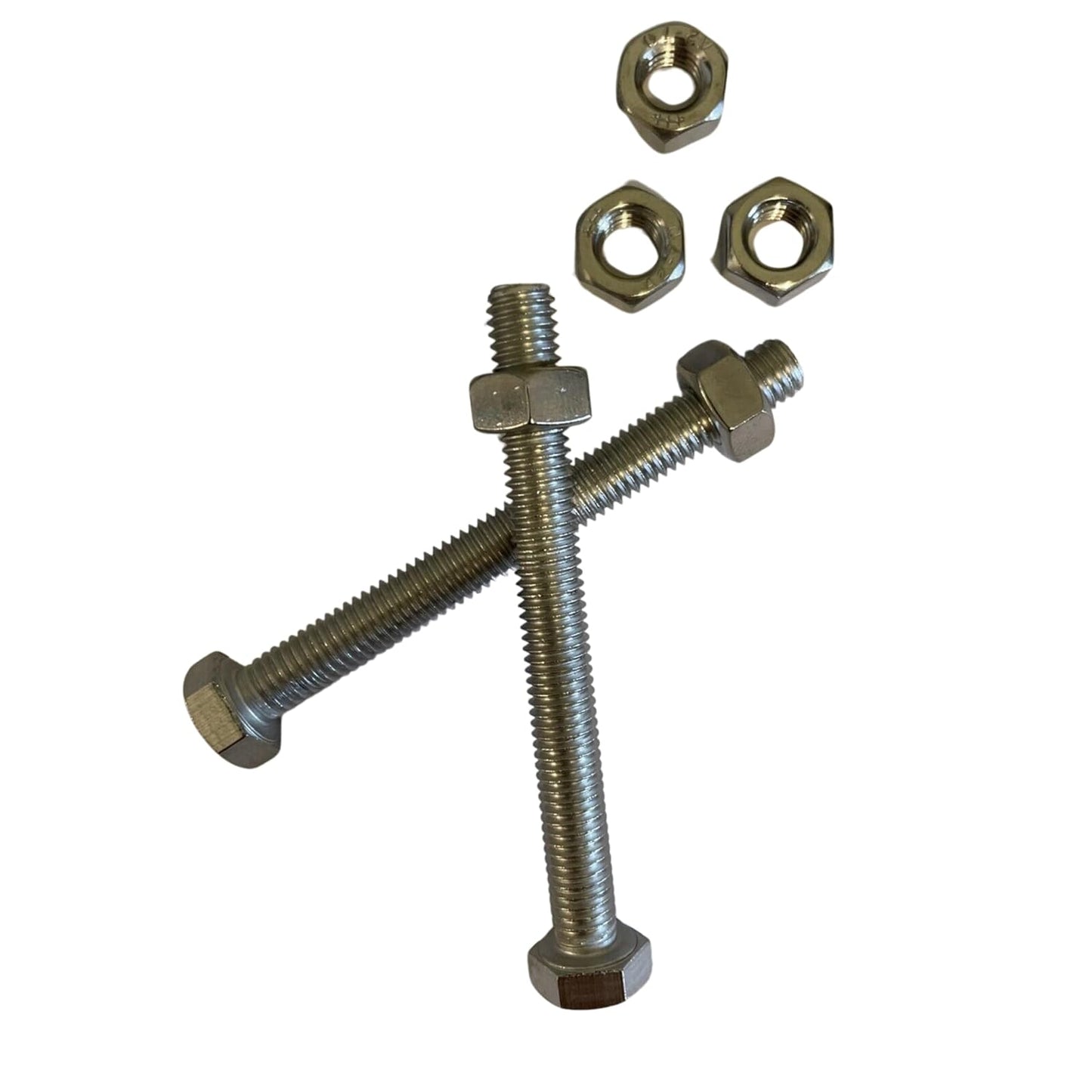 Diall A2 Stainless Steel Screws, M8 x 75mm, Pack of 10