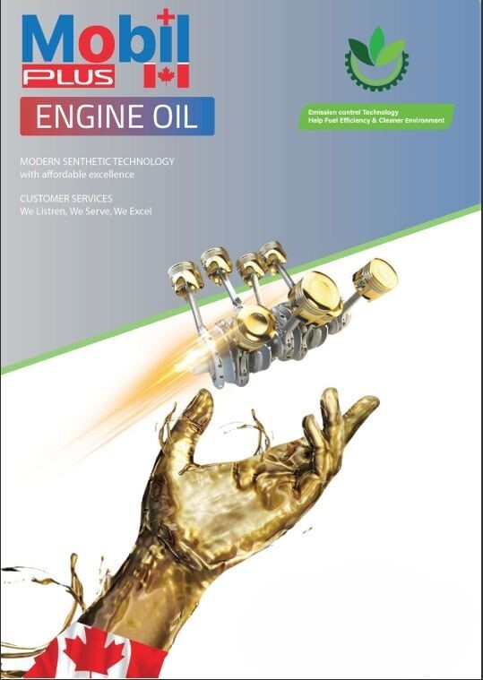Mobil Plus SAE DFM 5W- 30, 5 Litre API SN certified Fully Synthetic Engine Oil