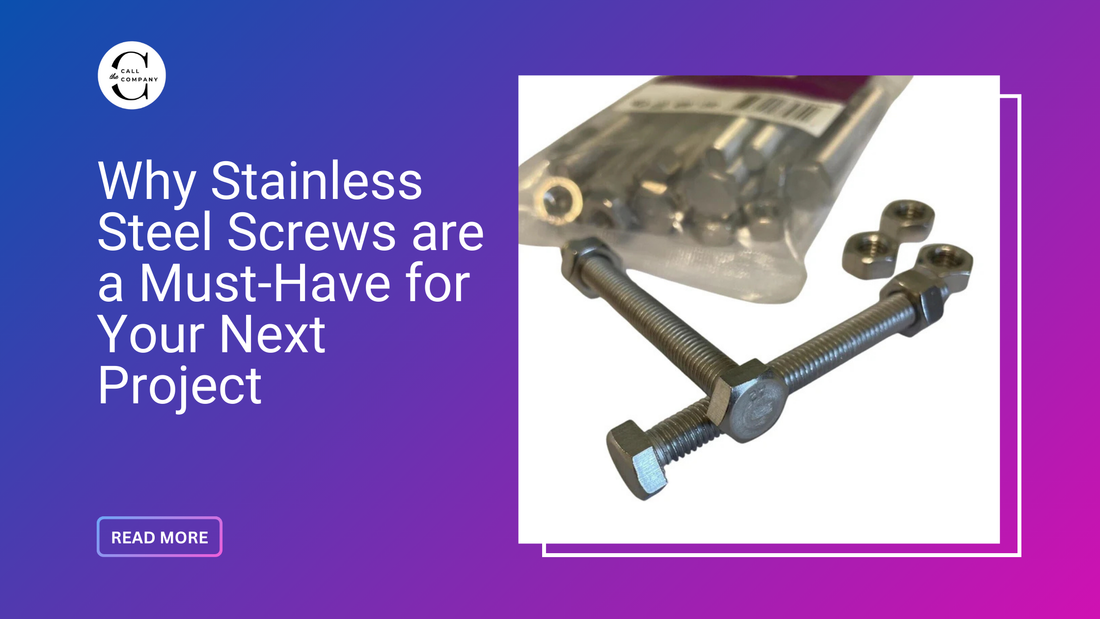 Why Stainless Steel Screws Are a Must-Have for Your Next Project
