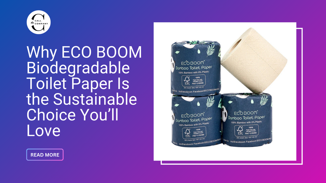 Why ECO BOOM Biodegradable Toilet Paper Is the Sustainable Choice You’ll Love