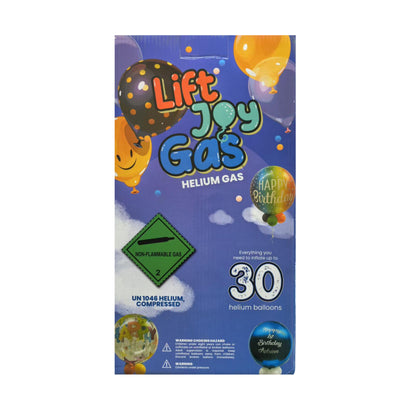 Lift Joy Gas Non Flammable UN1046 Helium Gas Cylinder Fills Upto 30 Balloons
