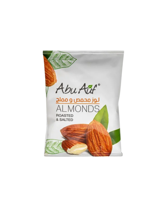 Abu Auf Roasted and Salted Almonds 50gm Pack