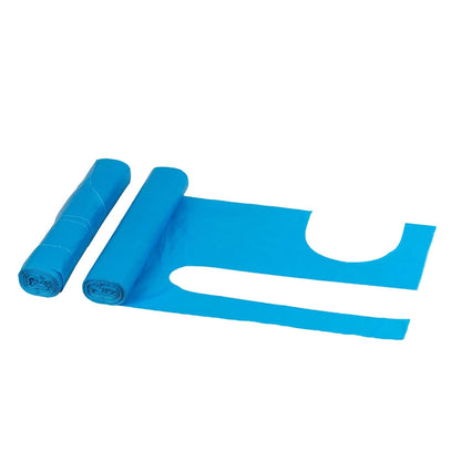 Disposable Blue Aprons- Solid, One Size - Pack of 100