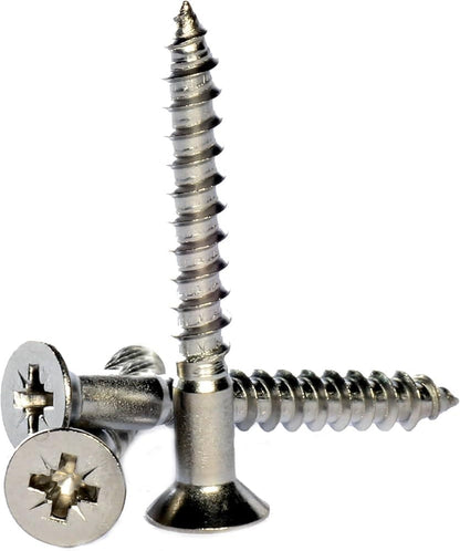Diall A2 stainless Steel PZ2 Screws 5mm x 70mm, Pack of 200