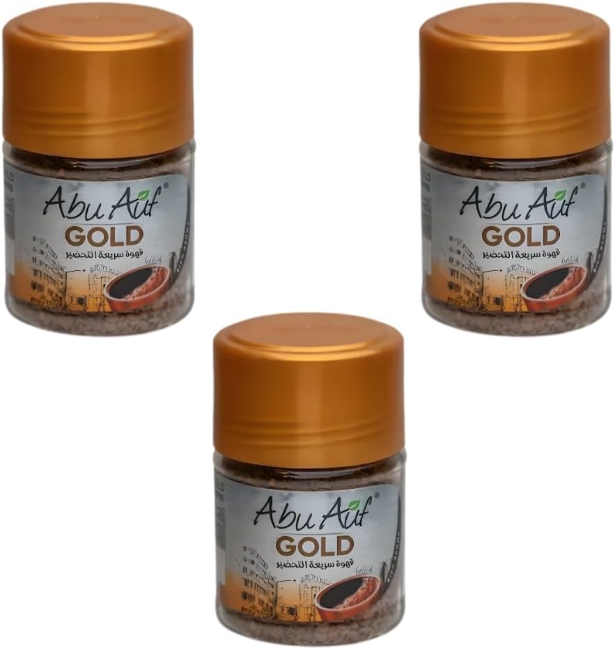 Abu Auf Premium Instant Coffee, GOLD - 45 grams