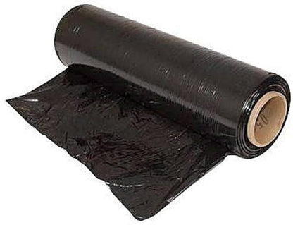 500mm X 250m X 23mu Heavy Duty Multi Use Pallet Shrink Roll (Black)