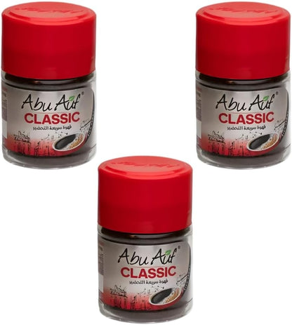 Abu Auf Premium Instant Coffee, Rich Aroma, CLASSIC - 50 grams