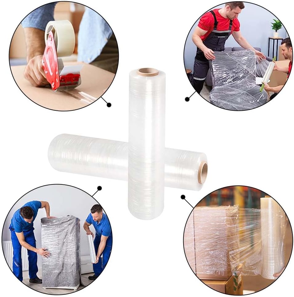 Multipurpose Shrink Wrap Clear (400mm X 200m) Water & Moisture Proof