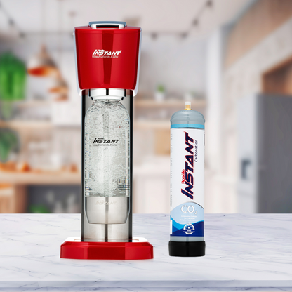 Roselle Instant CO2 Carbonating Device + 1 CO2 600 g Gas Cylinder