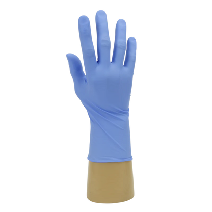 Polyco GL890 Bodyguards Blue Nitrile Disposable Gloves (Case of 100 Gloves)