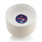 H&Co Bagasse Bowls, 20cm - 32 Oz, Bamboo Material, Heavy Duty, Pack of 50, Eco-Friendly, Hot or Cold Use