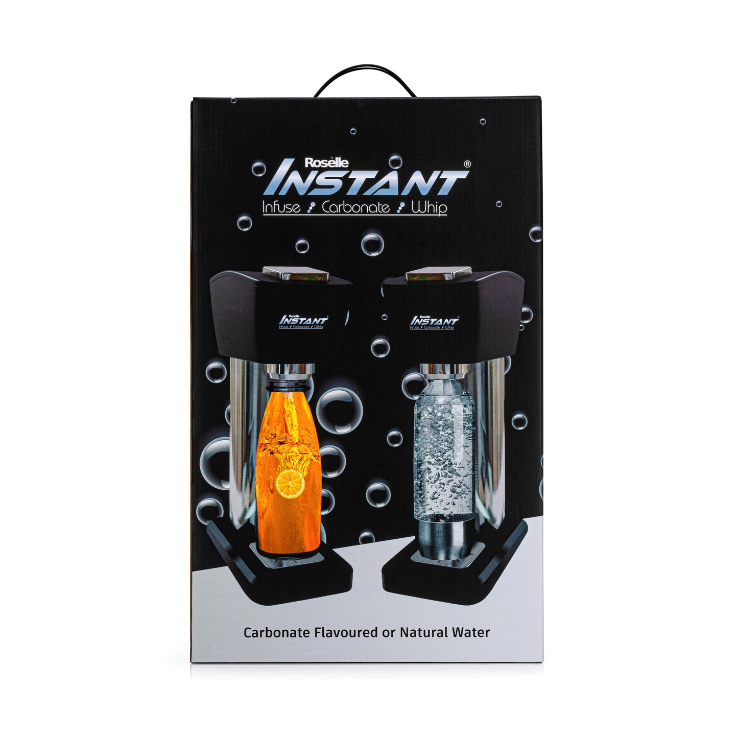 Roselle Instant CO2 Carbonating Device + 1 CO2 600 g Gas Cylinder