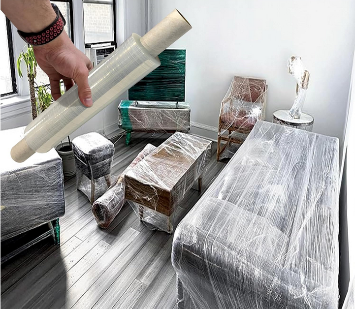 Shrink Roll For Wrapping Pallets & Parcels 400mm X 250m (Clear)