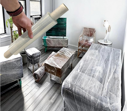 Shrink Roll For Wrapping Pallets & Parcels 400mm X 250m (Clear)