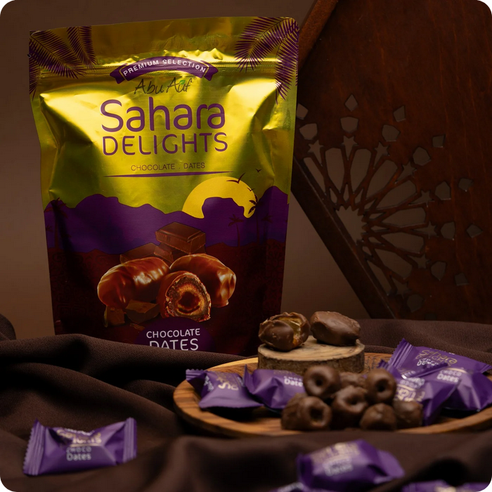 Abu Auf Sahara Delights Chocolate dates 300 Grams