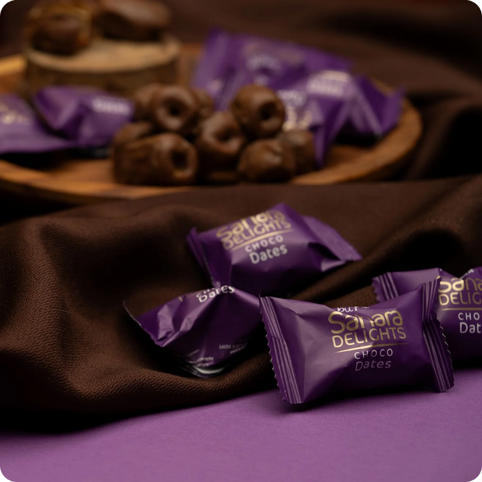 Abu Auf Sahara Delights Chocolate dates 300 Grams