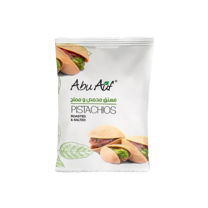 Abu Auf Roasted And Salted Pistaicho 180gm pack