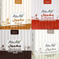 Abu Auf Maamoul dates bundle pack mixed flavours - Chocolate, White Chocolate, Mejdoul, Cinnamon - 12 Pieces per Pack, 4 Packs