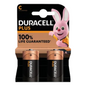 C Size Duracell Plus Power Batteries 100% LIFE GUARANTEED