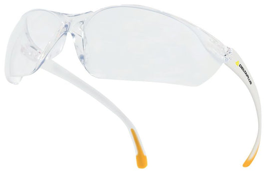 Deltaplus Clear Safety Glasses Single Lens Polycarb Glasses