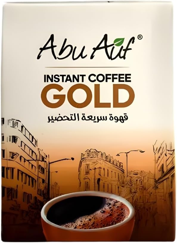 Abu Auf Premium Instant Coffee 24 Sachets, Classic or Gold, 24 x 2g Sticks