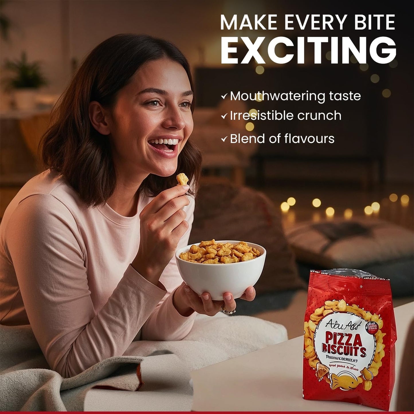 Abu Auf Fish shaped baked crunchy biscuits 80g each pack, Box of 12