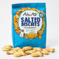 Abu Auf Fish shaped baked crunchy biscuits 80g each pack, Box of 12