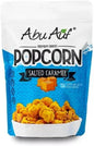 Abu Auf Premium Snacks Caramel Popcorn Sweet Crunchy Delight, 12 Box Pack, 100g